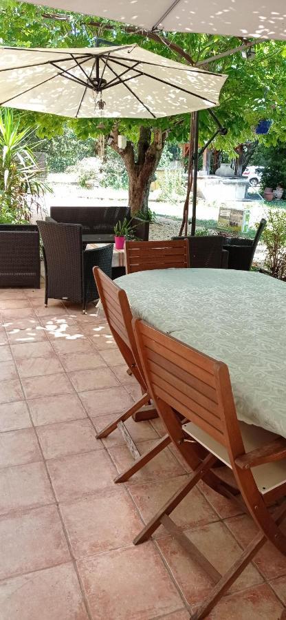Bed and Breakfast Mas Du Puits Blanc Sernhac Экстерьер фото